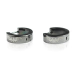 Edelstahl Unisex Ohrringe 4/7mm
