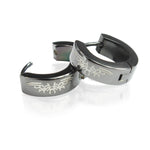 Edelstahl Unisex Ohrringe 4/7mm