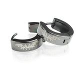 Edelstahl Unisex Ohrringe 4/7mm