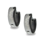 Edelstahl Unisex Ohrringe 4/7mm