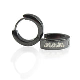 Edelstahl Unisex Ohrringe 4/7mm