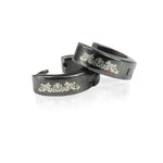 Edelstahl Unisex Ohrringe 4/7mm