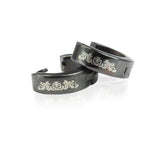 Edelstahl Unisex Ohrringe 4/7mm