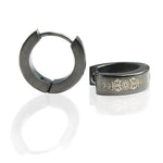 Edelstahl Unisex Ohrringe 4/7mm