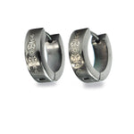 Edelstahl Unisex Ohrringe 4/7mm