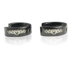 Edelstahl Unisex Ohrringe 4/7mm