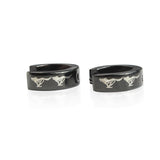 Edelstahl Unisex Ohrringe 4/7mm