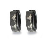 Edelstahl Unisex Ohrringe 4/7mm