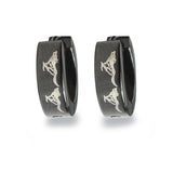 Edelstahl Unisex Ohrringe 4/7mm