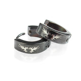 Edelstahl Unisex Ohrringe 4/7mm