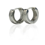 Edelstahl Unisex Ohrringe 4/7mm