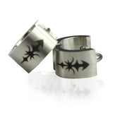 Edelstahl Unisex Ohrringe 4/7mm
