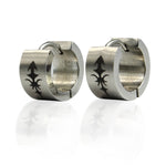Edelstahl Unisex Ohrringe 4/7mm