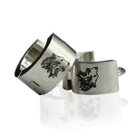 Edelstahl Unisex Ohrringe 4/7mm