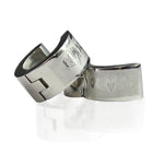 Edelstahl Unisex Ohrringe 4/7mm
