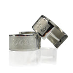 Edelstahl Unisex Ohrringe 4/7mm