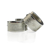 Edelstahl Unisex Ohrringe 4/7mm