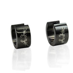 Edelstahl Unisex Ohrringe 4/7mm