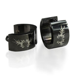 Edelstahl Unisex Ohrringe 4/7mm