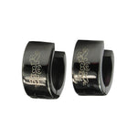 Edelstahl Unisex Ohrringe 4/7mm