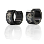 Edelstahl Unisex Ohrringe 4/7mm