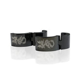 Edelstahl Unisex Ohrringe 4/7mm
