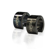 Edelstahl Unisex Ohrringe 4/7mm