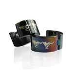 Edelstahl Unisex Ohrringe 4/7mm