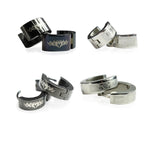 Edelstahl Unisex Ohrringe 4/7mm
