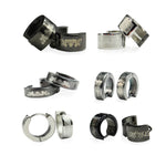 Edelstahl Unisex Ohrringe 4/7mm
