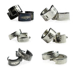 Edelstahl Unisex Ohrringe 4/7mm
