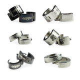 Edelstahl Unisex Ohrringe 4/7mm