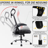 Bürostuhl Ergonomisch Schreibtischstuhl Drehstuhl